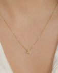 Gold Initials Necklace
