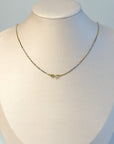 18K Italian Tri-Color Gold Military Link Chain
