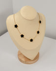 Black Clovers Necklace