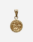 18K Italian Gold San Benito Pendant