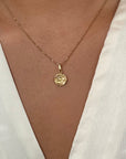 18K Italian Gold San Benito Pendant