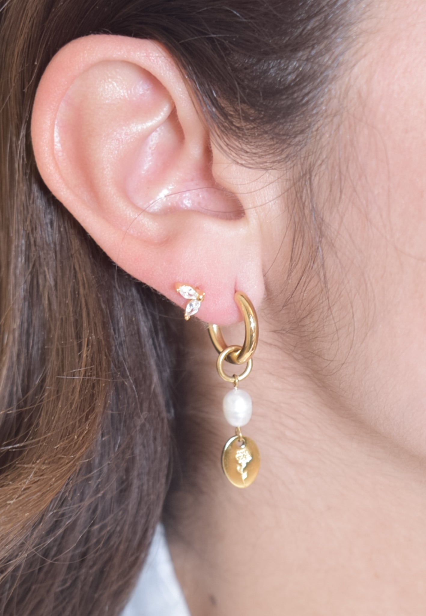 Dangle Rose Earrigns