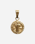 18K Italian Gold San Benito Pendant