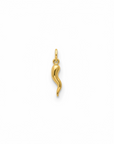 18K Italian Gold Cornicello Pendant
