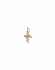 18K Italian Gold Cross Pendant