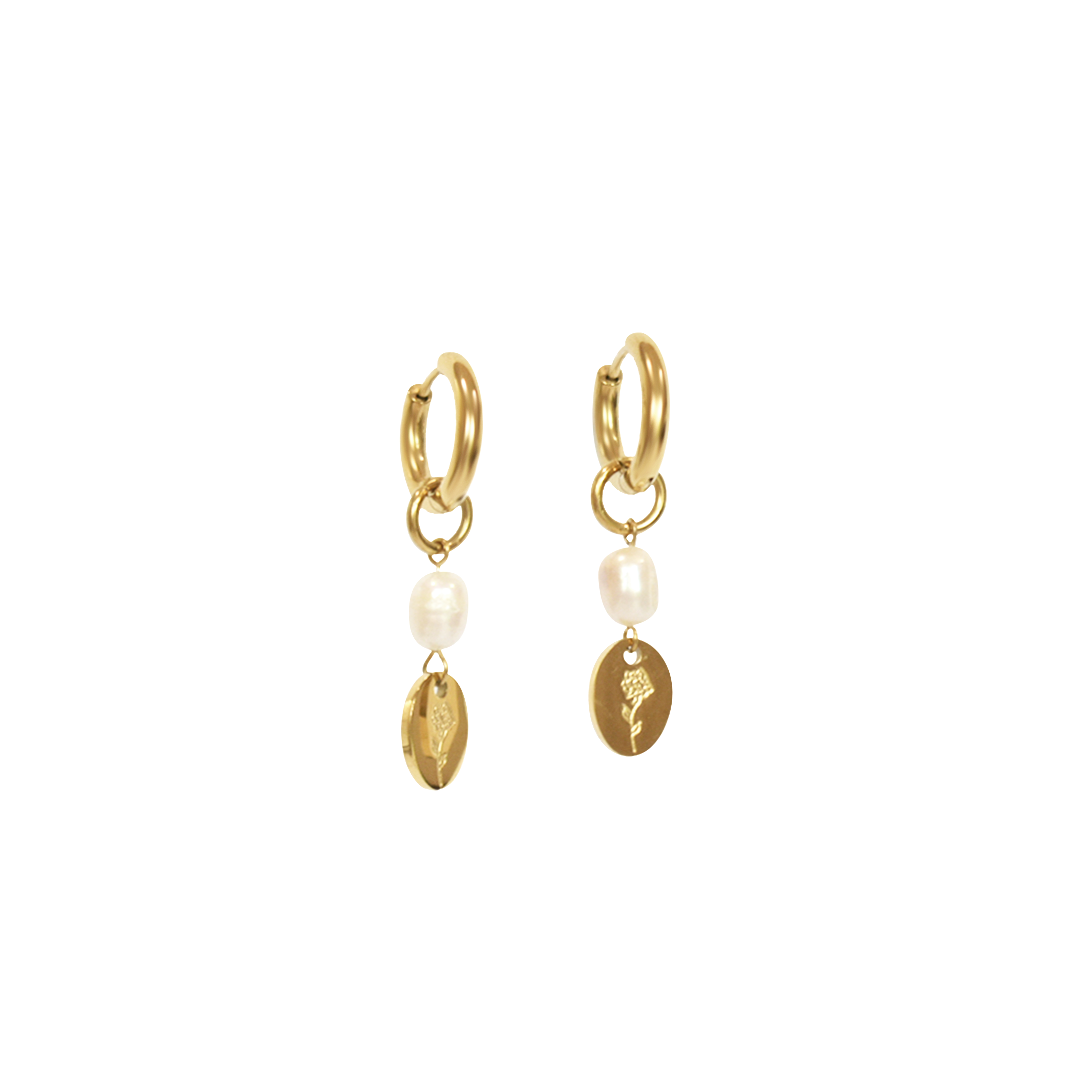 Dangle Rose Earrigns