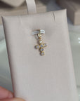 18K Italian Gold Cross Pendant