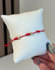 18K Gold Seven Knots Anklet